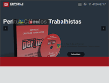 Tablet Screenshot of dfoli.com.br